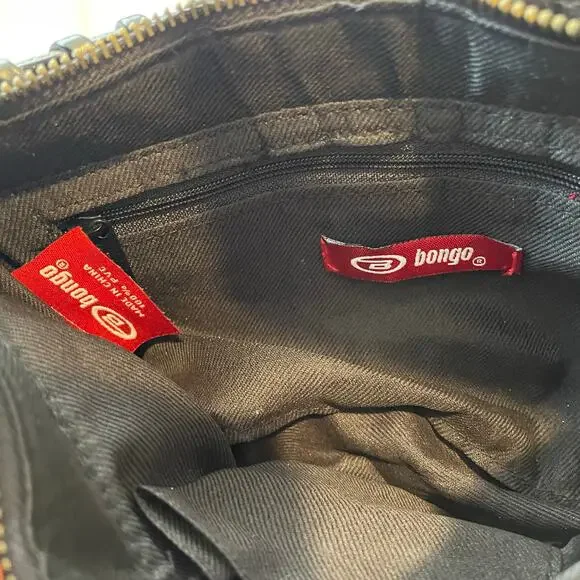 Vintage 90s Bongo black western boho shoulder bag - Picture 7 of 7